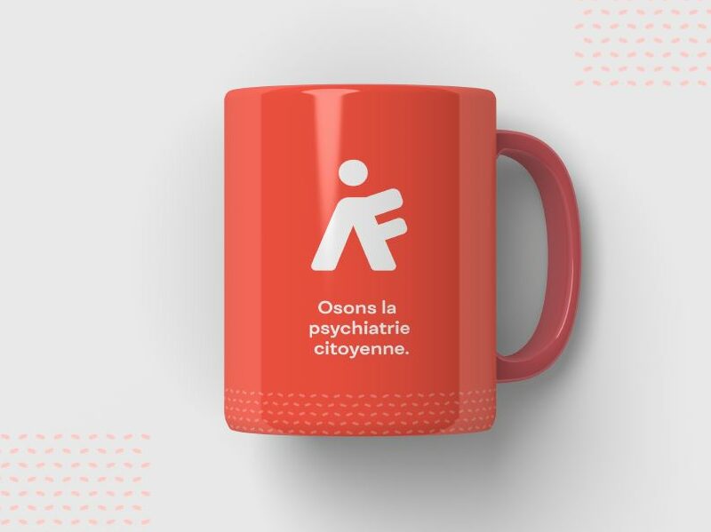 Tasse rouge IAF