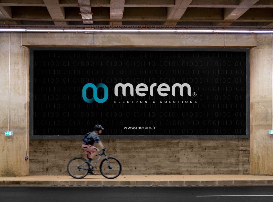Affichage ville logo Merem