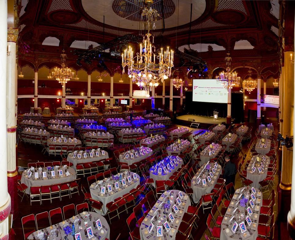 Centenaire de l'AICVF salle decoration