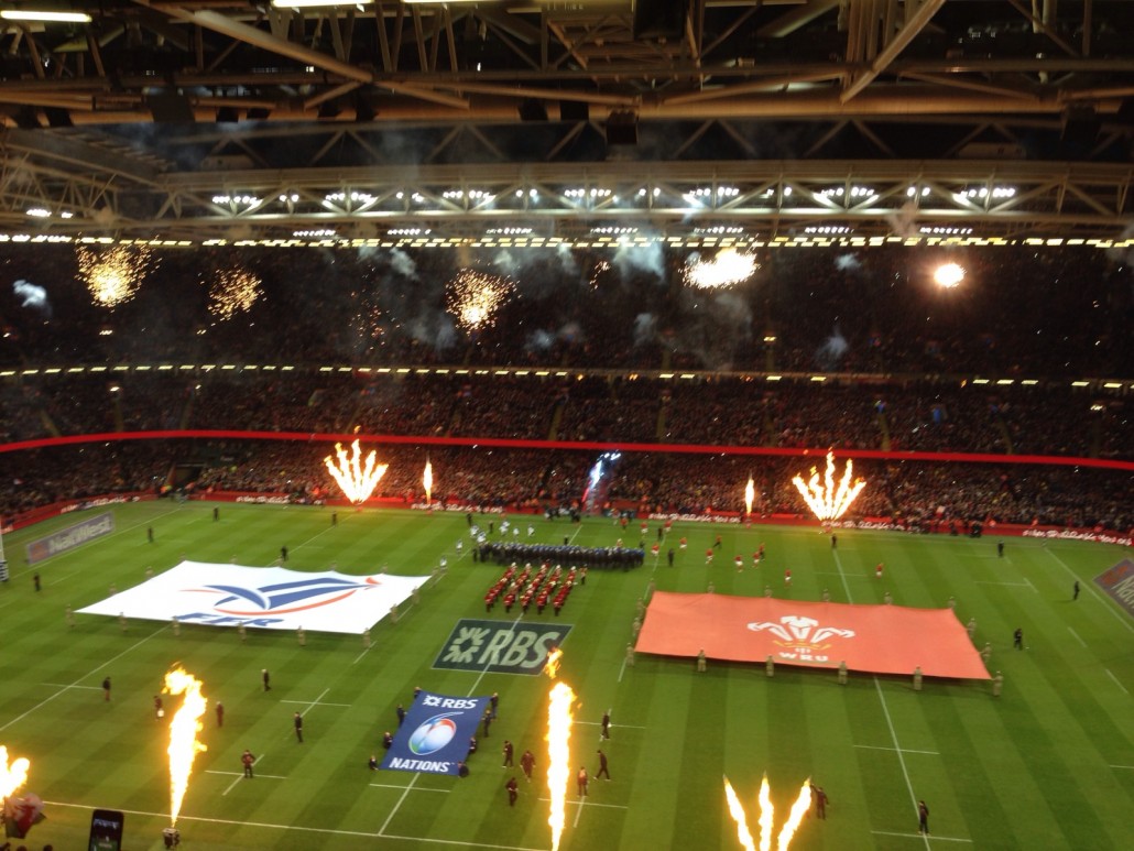 Stade Tournoi des 6 nations 2016 à Cardiff pour Eiffage Construction Grand Est