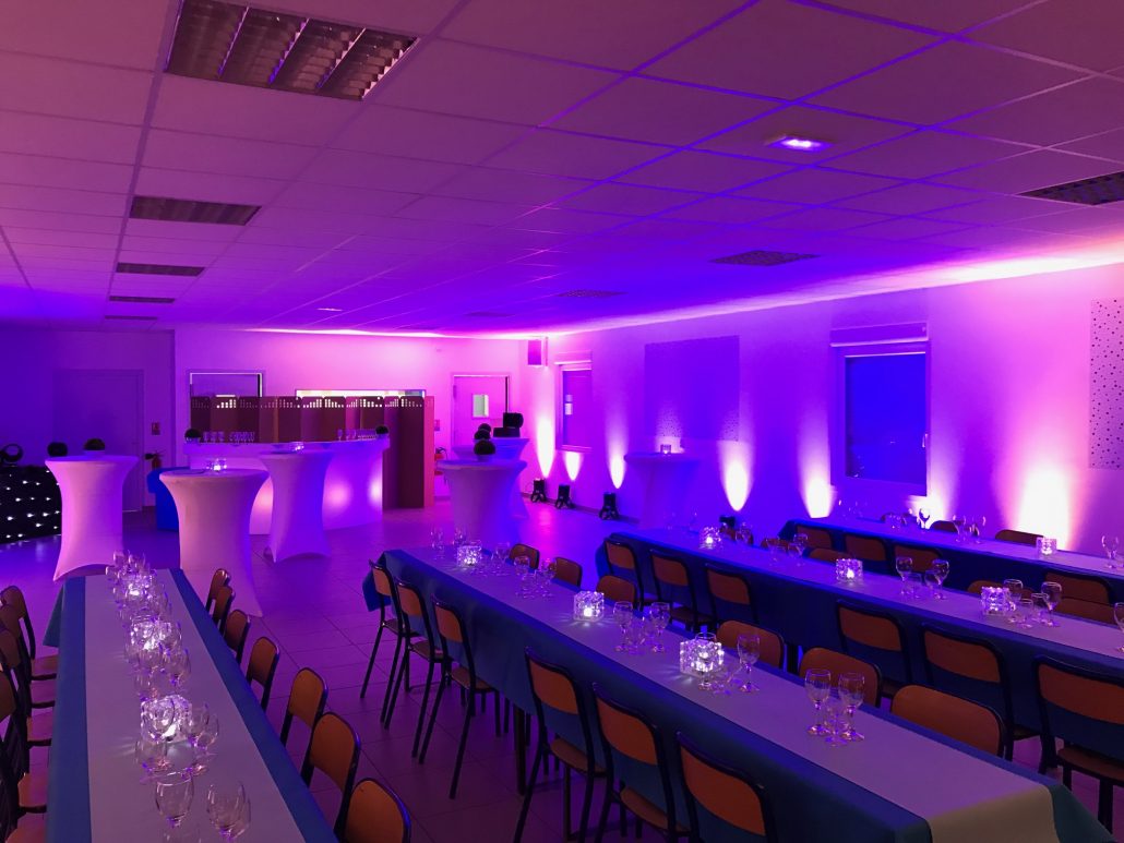 Anniversaire - Décoration de salle - Vue d'ensemble
