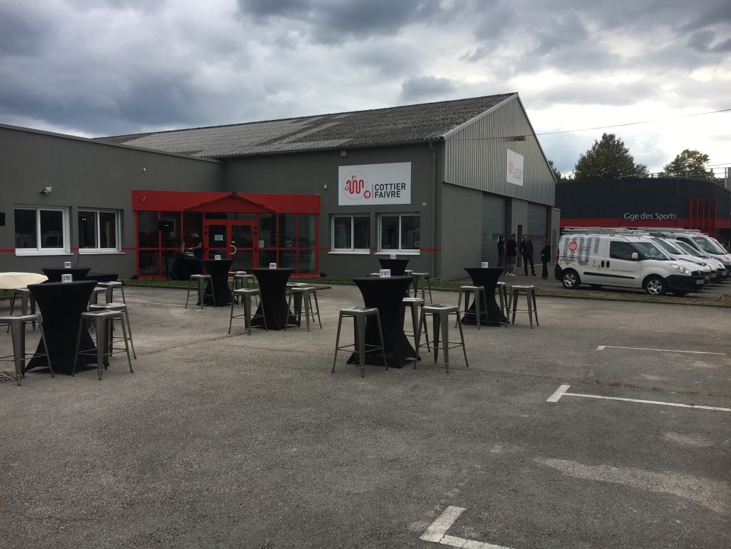 Inauguration à Lons-le-Saunier - Jonathan
